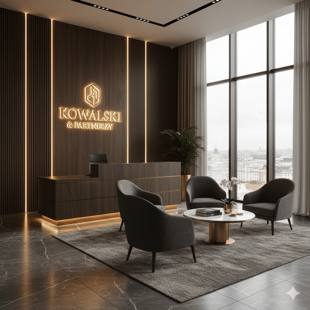 Eleganckie biuro prawnicze